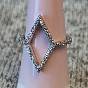 Sterling silver ring.